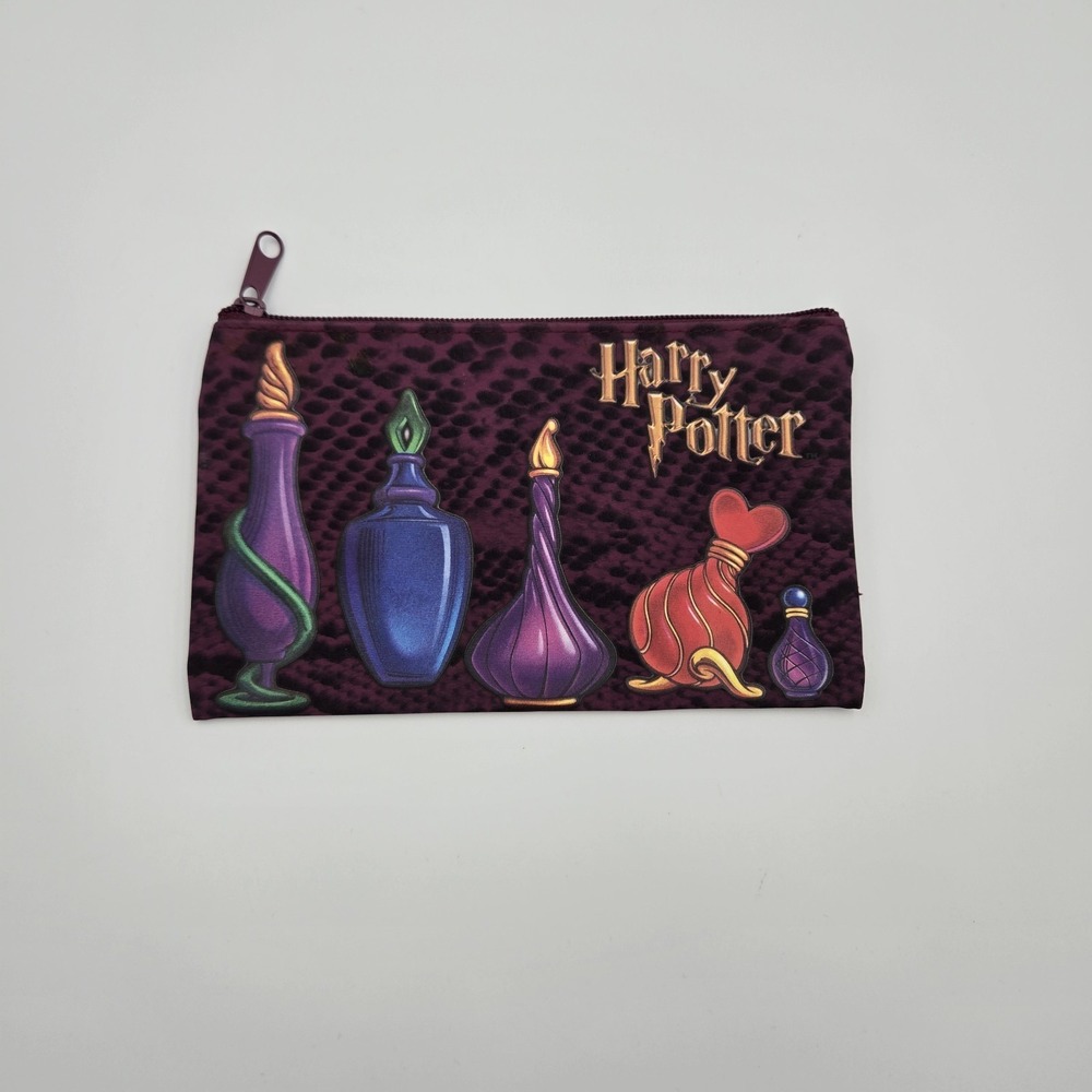 Vintage 2001 Warner Bros Harry Potter Potions‎ Pencil Case Pouch Makeup Bag